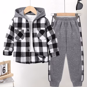 2 قطعة ملابس شتوية للأولاد